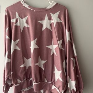 Pink Star sweater